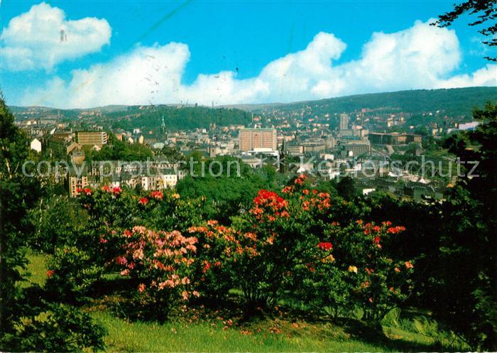 WUPPERTAL NRW Panorama Blick auf Elberfeld