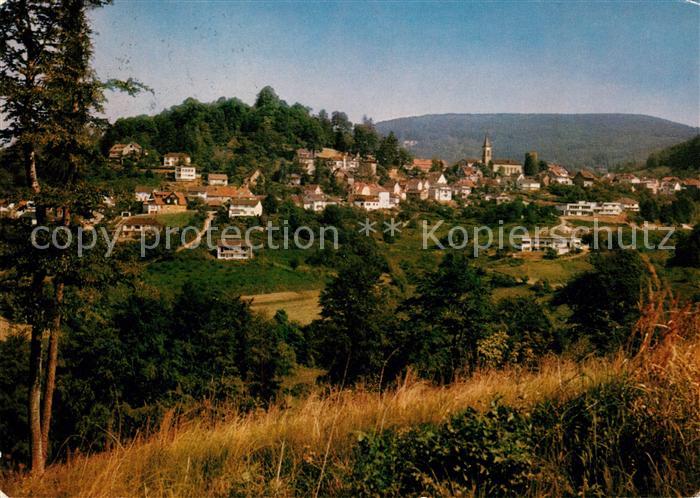 Lindenfels Odenwald Landschaftspanorama Perle des Odenwaldes