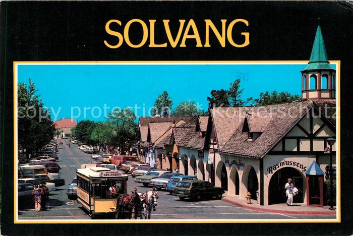 Solvang Horse Drawn Trolley Copenhagen Drive