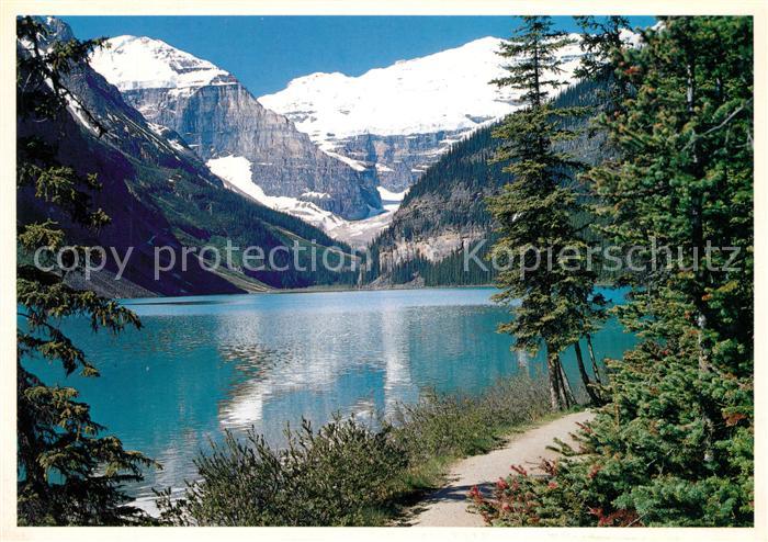 Lake Louise Panoramic view Canadian Rockies