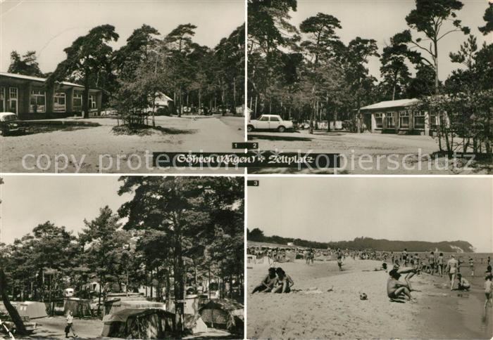 Goehren Ruegen Kaufhalle Gasthaus Zur Duene Strand am Zeltplatz
