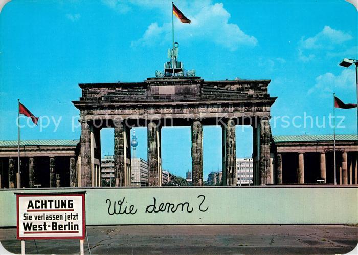 BERLIN CITY Brandenburger Tor
