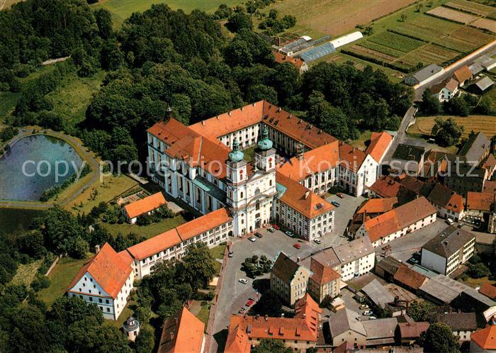 Waldsassen Cistercienserinnen Abtei Fliegeraufnahme