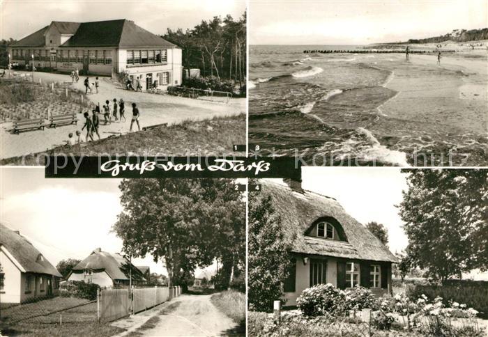 Darss Region Ostsee Ostseebad Prerow Weststrand Wieck Luftkurort Born Reetdachha