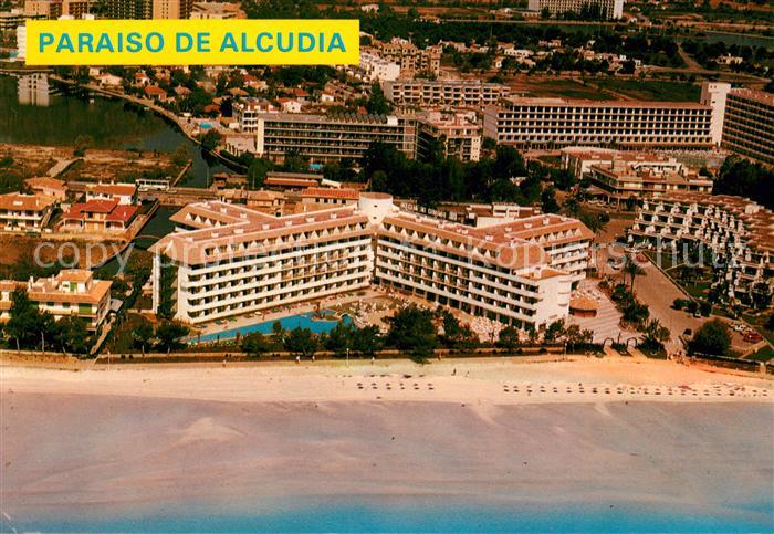 Puerto de Alcudia Apartamentos Paraiso Hotel Bocaccio Alcudia Club vista aerea