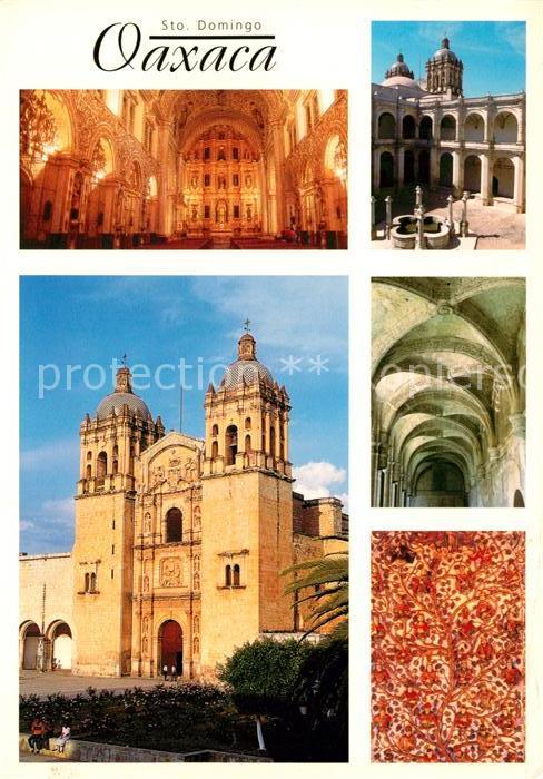Oaxaca Varias vistas de la iglesia y del exconvento de Santo Domingo