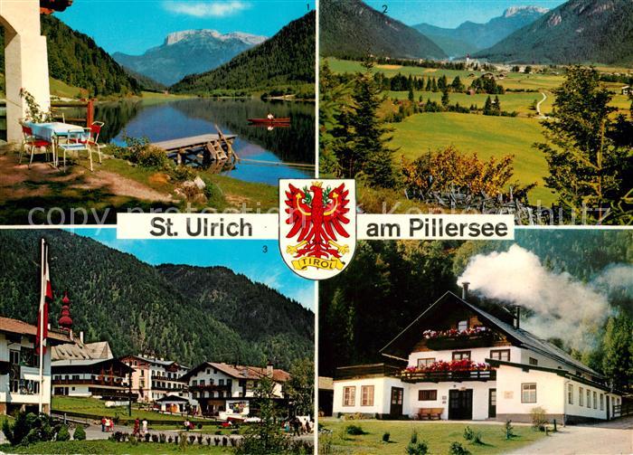 St Ulrich Pillersee Sommerfrische Blick zur Steinplatte Dorfmitte Latschenbad La