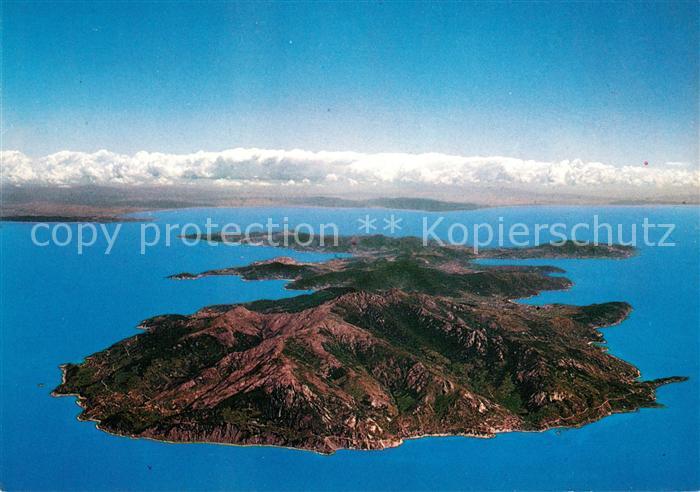 Isola d Elba Veduta dall aereo
