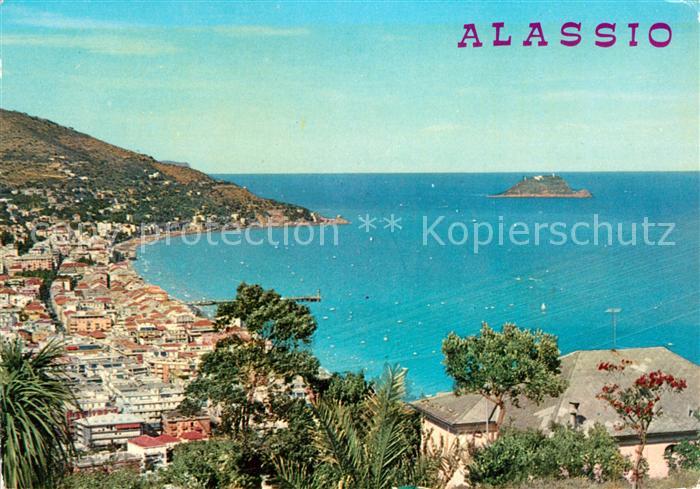 ALAssIO Savona Liguria IT Kuestenpanorama Riviera dei Fiori