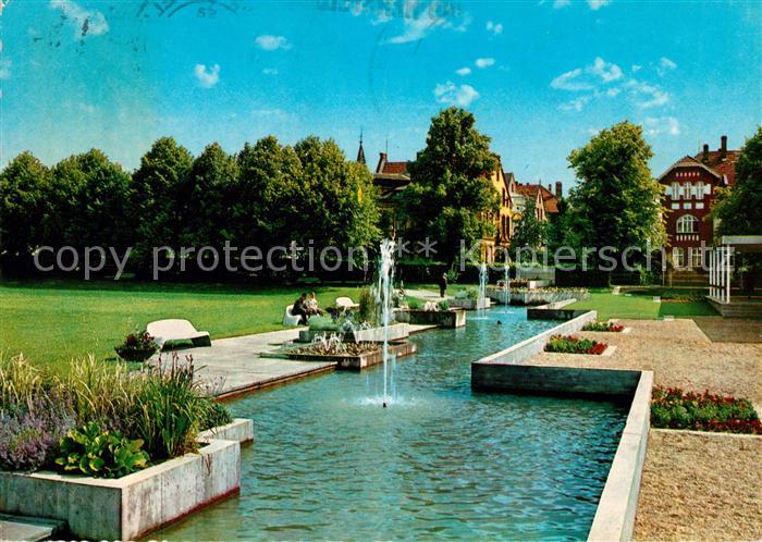 Bad Hersfeld Kurpark Wasserspiele