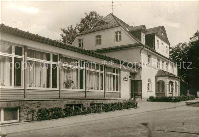 Wurzbach FDGB Erholungsheim Rudi Arnstadt