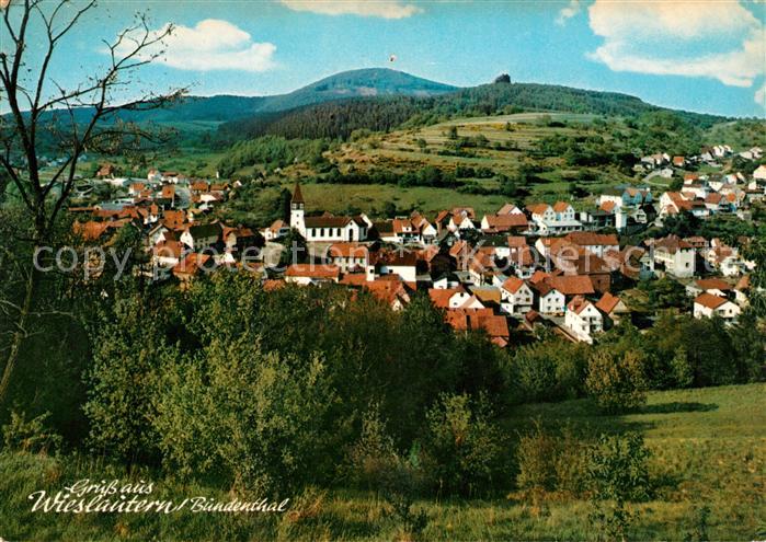 Wieslautern Pfalz Panorama Dahner Burgen- und Felsenland