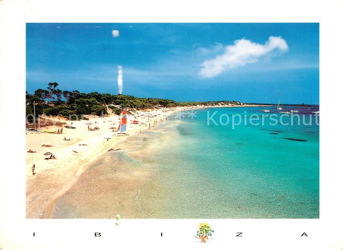 Ibiza Islas Baleares Playa de las Salinas