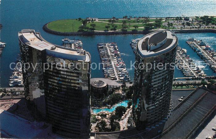 San Diego California Fliegeraufnahme Hotel Marriott