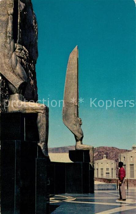 Nevada US-State Hoover Dam Skulpturen