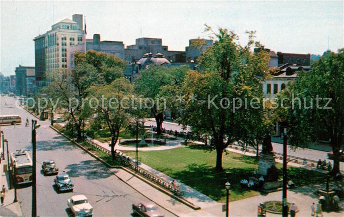 Hamilton Ontario King Street Showing Gore Park