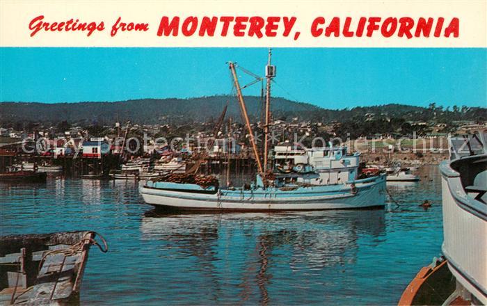 Monterey California Hafen Fischwerft