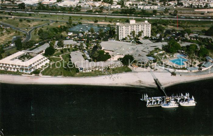 San Diego California Fliegeraufnahme Hilton Beach Tennis Resort