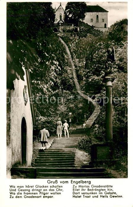 Engelberg Kloster Gedicht Treppenaufgang