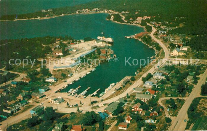 Tobermory Fliegeraufnahme Bruce Peninsula