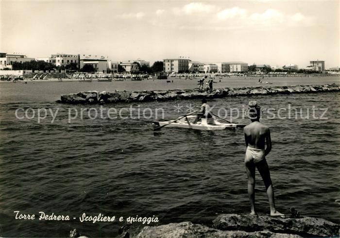 Torre Pedrera Klippen Strand