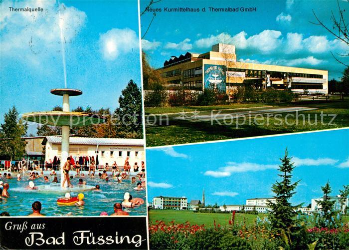 Bad Fuessing Thermalquelle Kurmittelhaus