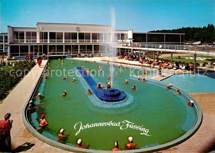 Fuessing Bad Klinik Johannesbad Thermal Freibecken