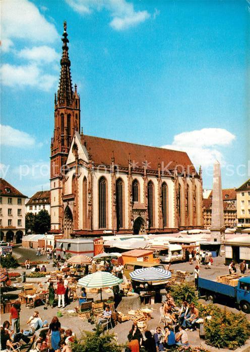 Wuerzburg Marienkapelle Markt