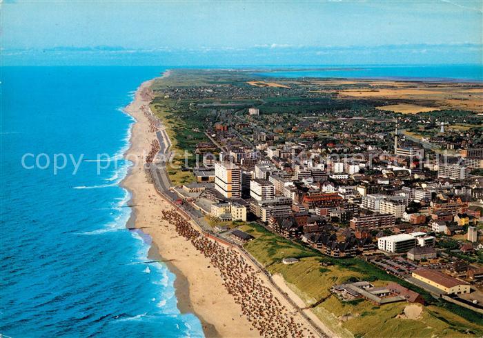 Westerland Sylt Fliegeraufnahme