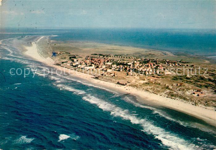Wangerooge Nordseebad Fliegeraufnahme