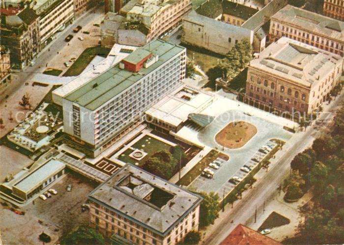 Brno Bruenn Fliegeraufnahme Hotel International