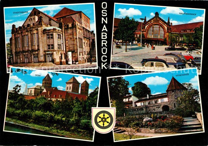 Osnabrueck Stadttheater Hauptbahnhof Dom Vitischanze