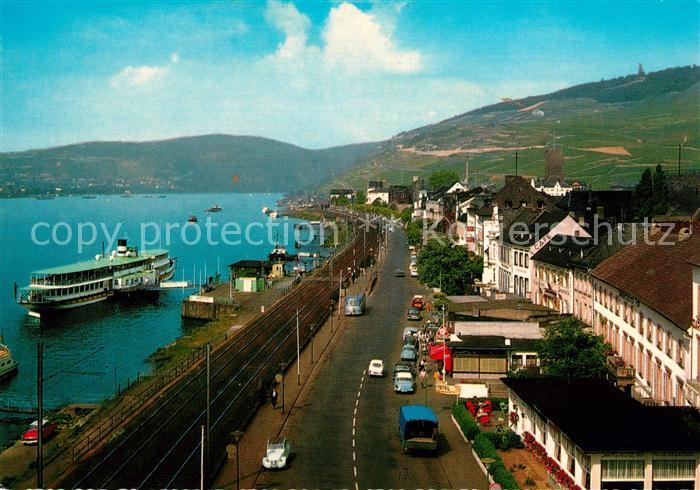 Ruedesheim Rhein Panorama Niederwalddenkmal