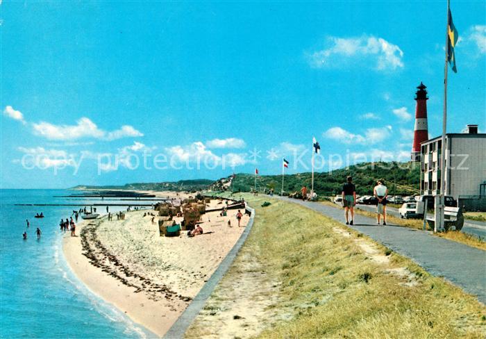Hoernum Sylt Strand Promenade