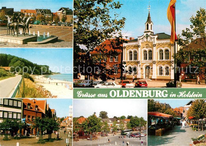 Oldenburg Holstein Reiterdenkmal Stadtansichten