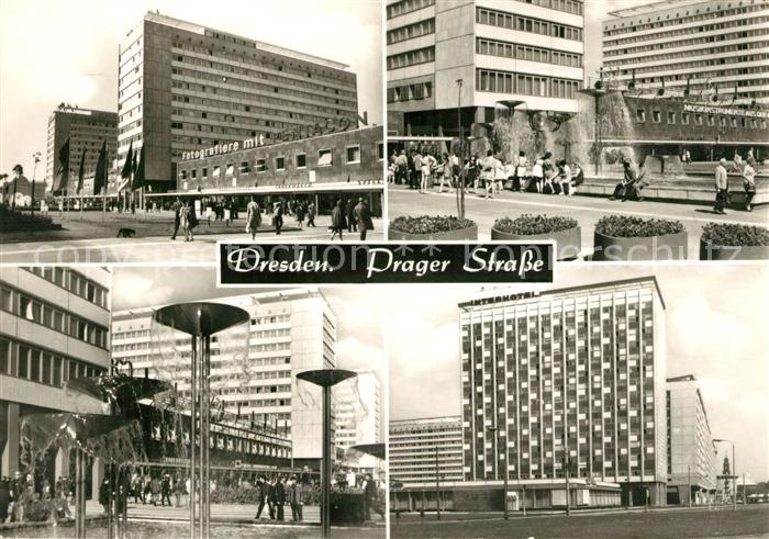 DRESDEN Elbe Prager Strasse