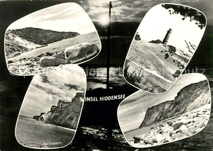 Insel Hiddensee Swantewit Schlucht Leuchtturm Enddorn Dornbusch