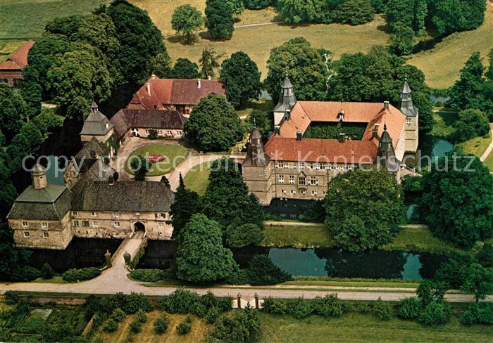 Herbern Fliegeraufnahme Schloss Westerwinkel