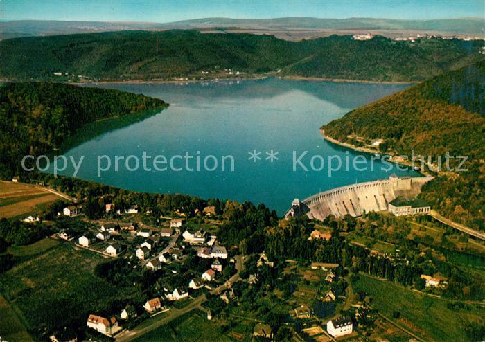 Hemfurth-Edersee Fliegeraufnahme Edersee