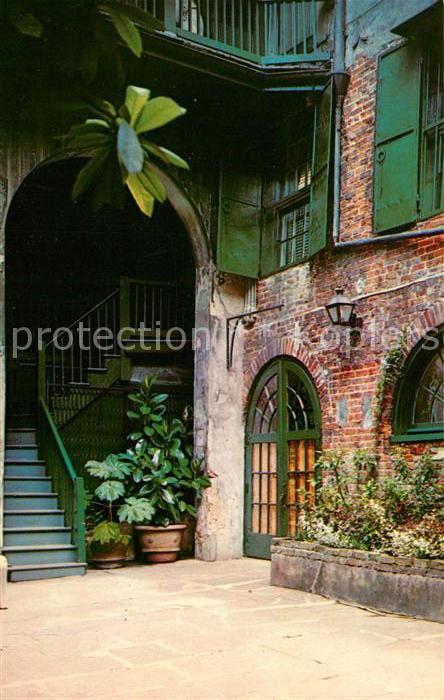New Orleans Louisiana Brulatour Courtyard