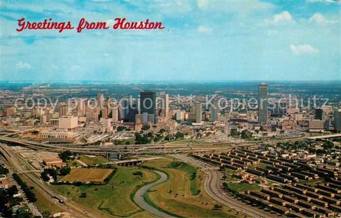 Houston  Texas USA Skyline