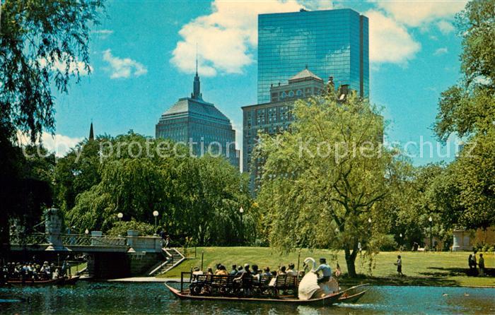 Boston Massachusetts Swanboat Public Garden