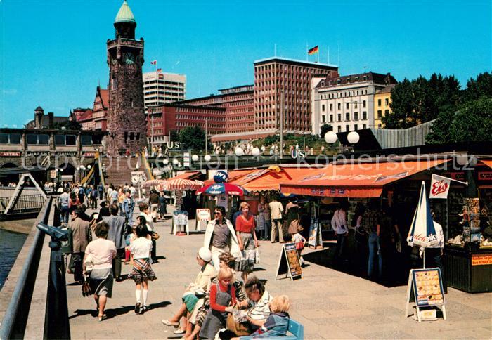 Hamburg Sankt Pauli Landungsbruecken