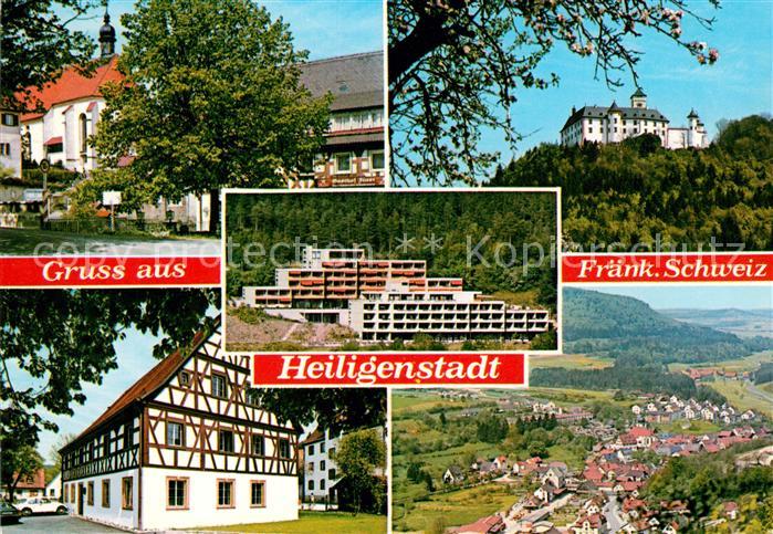 Heiligenstadt Oberfranken Burg Fliegeraufnahme