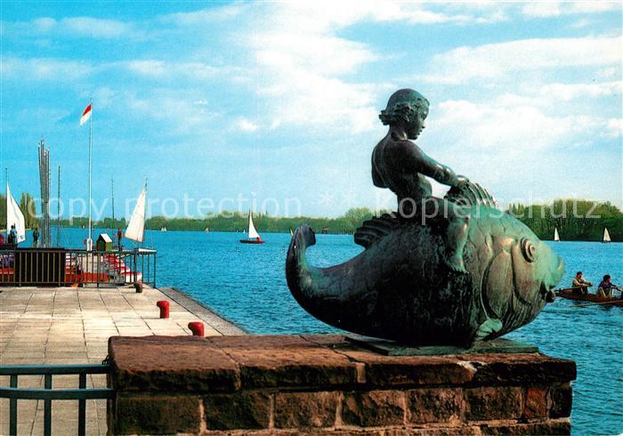 HANNOVER  CITY Fisch mit Putte Maschsee