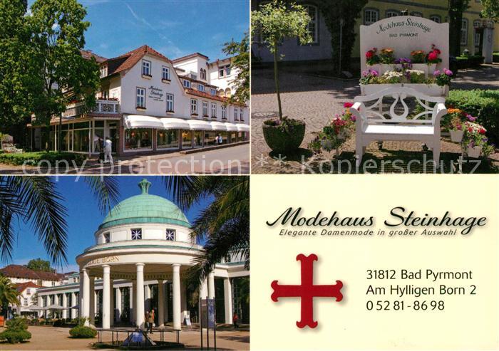 Bad Pyrmont Modehaus Steinhage Wandelhalle