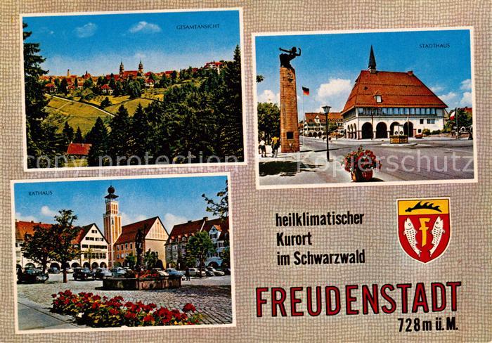 FREUDENSTADT BW Stadthaus Rathaus Panorama