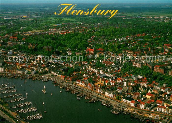 Flensburg Fliegeraufnahme