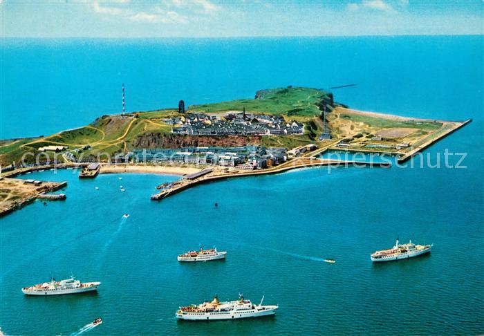 Helgoland Reede Fliegeraufnahme