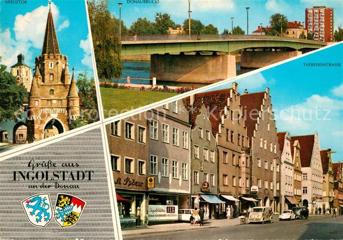 Ingolstadt Donau Kreuztor Thersienstrasse